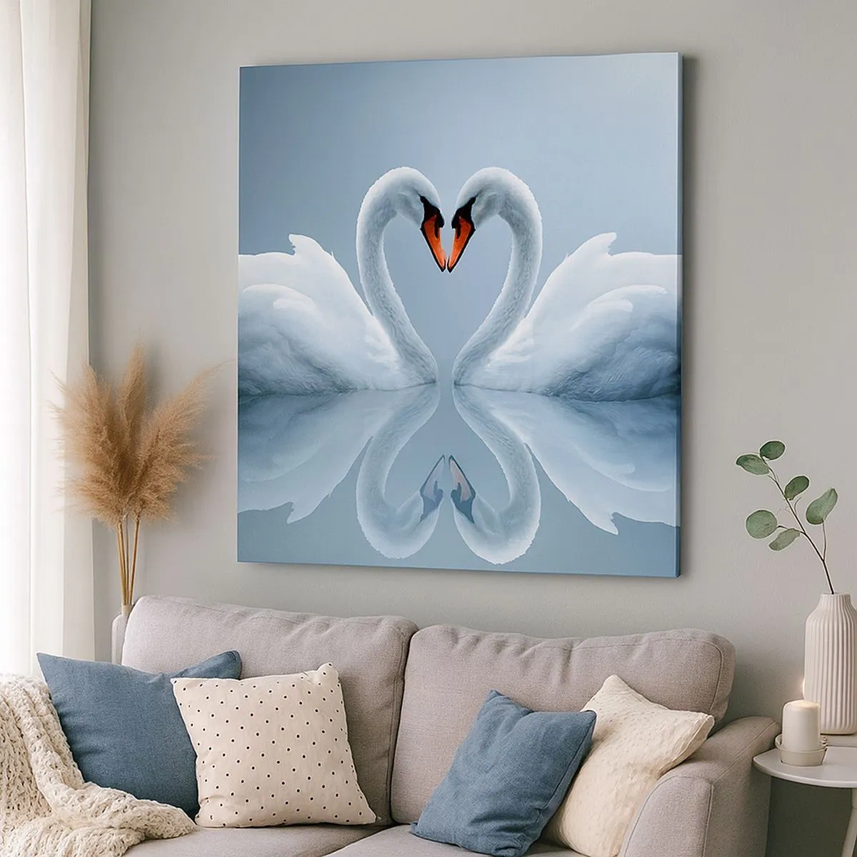 Obraz na plátne - Čas na lásku - 30x30 cm