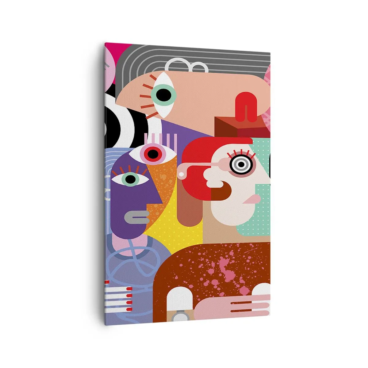 Obraz na plátne - My od pána Picassa - 80x120 cm