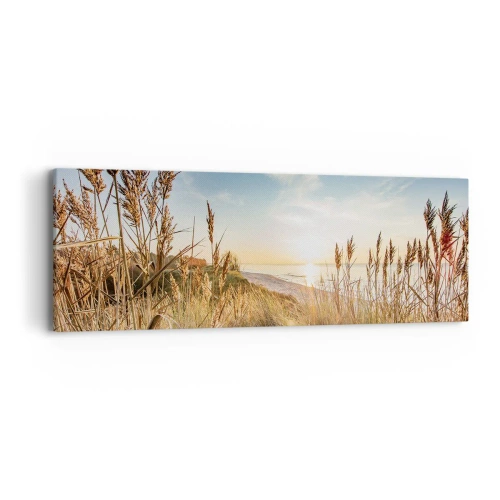 Obraz na plátne - Severná pláž - 90x30 cm