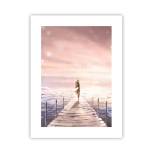 Plagát - Vo svetle sna - 30x40 cm