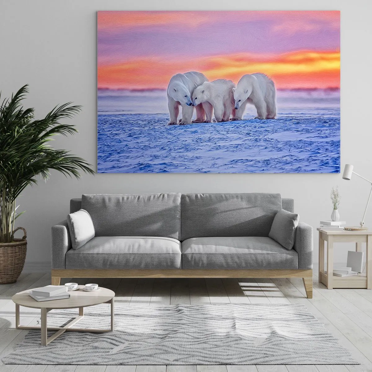 Obraz na skle - Stačí rodinné teplo - 120x80 cm