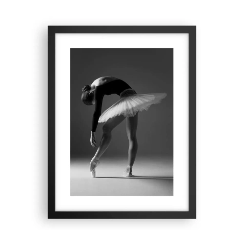 Plagát v čiernom ráme - Bella ballerina - 30x40 cm