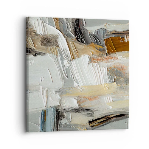 Obraz na plátne - Farebné nahromadenie - 30x30 cm