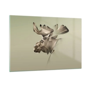 Obraz na skle - Jemná sila pokoja - 120x80 cm