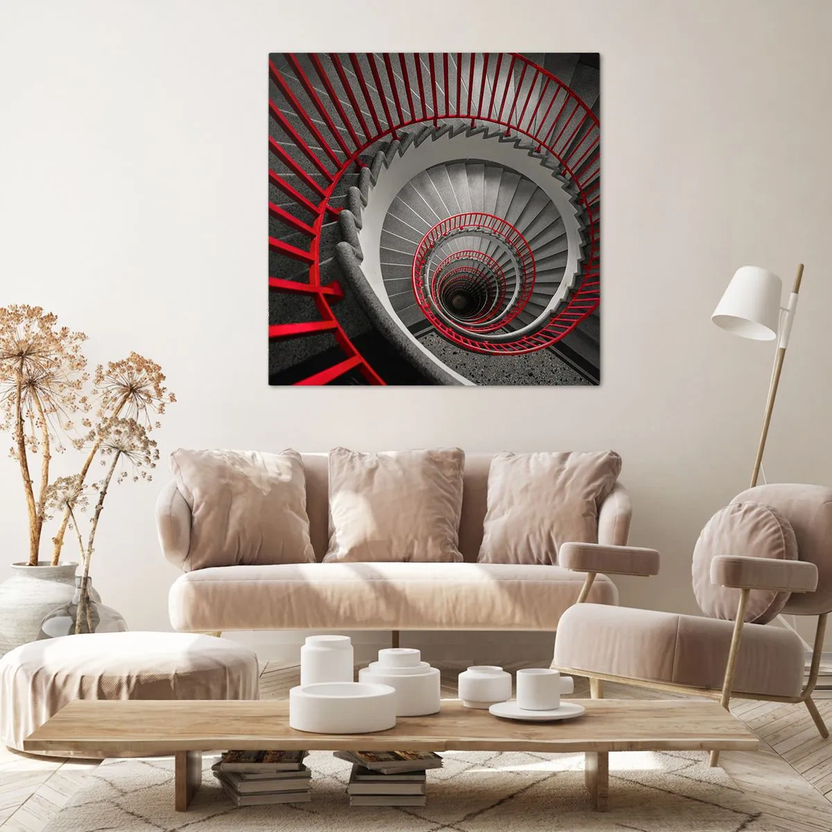 Obraz na plátne - Architektonické hry - 60x60 cm