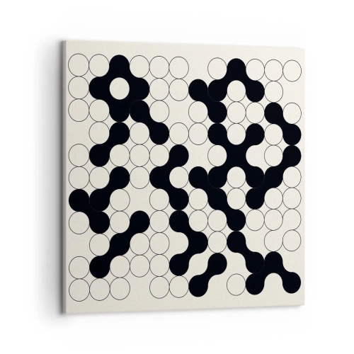 Obraz na plátne - Čínska hra – variácia - 50x50 cm