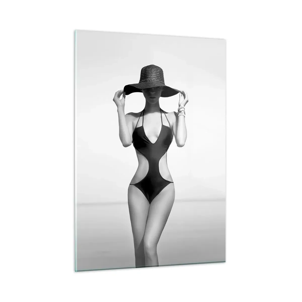 Obraz na skle - Volám sa: Elegancia - 50x70 cm