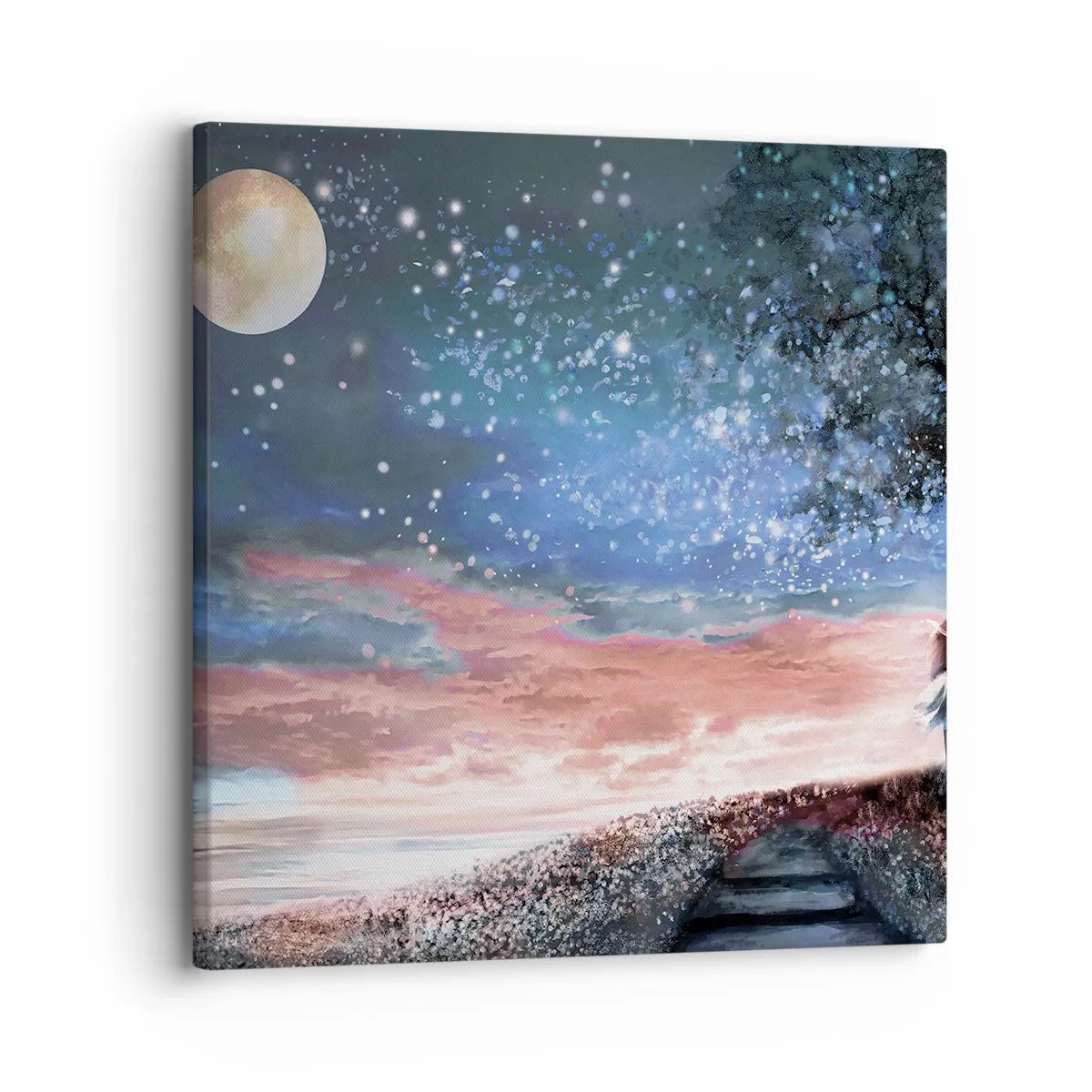 Obraz na plátne - Hviezdicovité predstavenie - 30x30 cm
