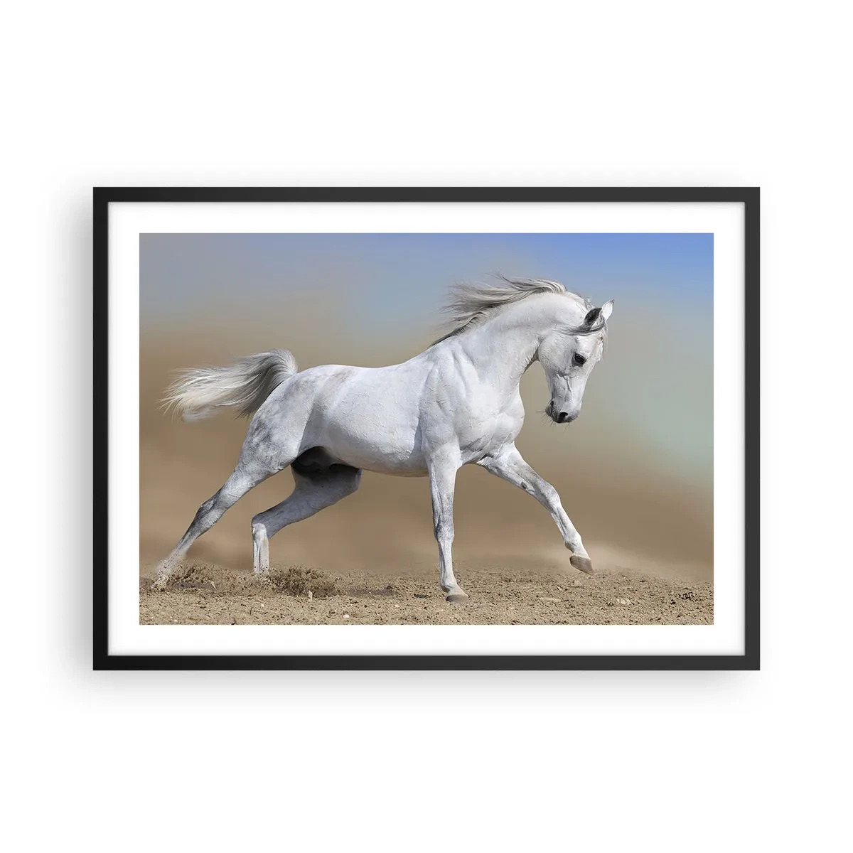 Plagát v čiernom ráme - Najkrajšia arabská rozprávka - 70x50 cm