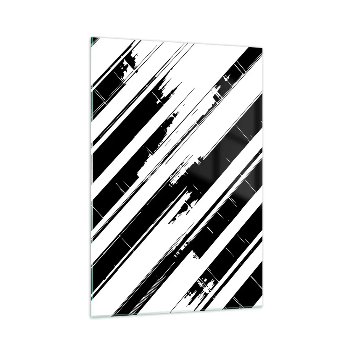 Obraz na skle - Intenzívna a dynamická kompozícia - 70x100 cm