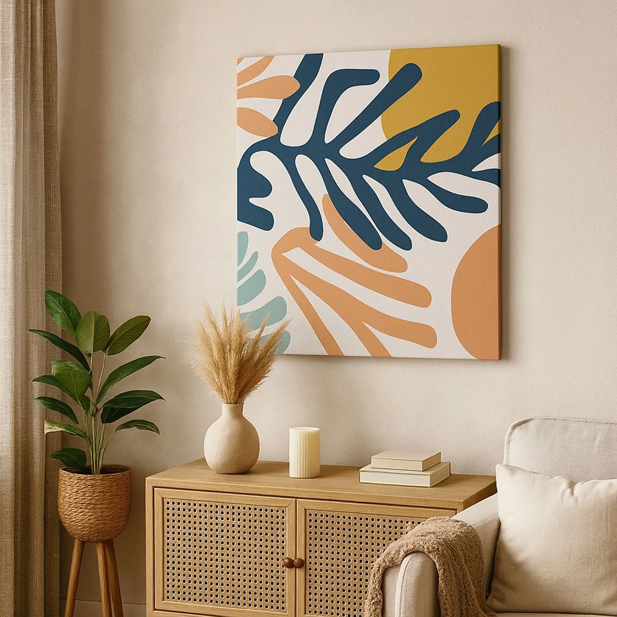 Obraz na plátne - Koralové more - 30x30 cm