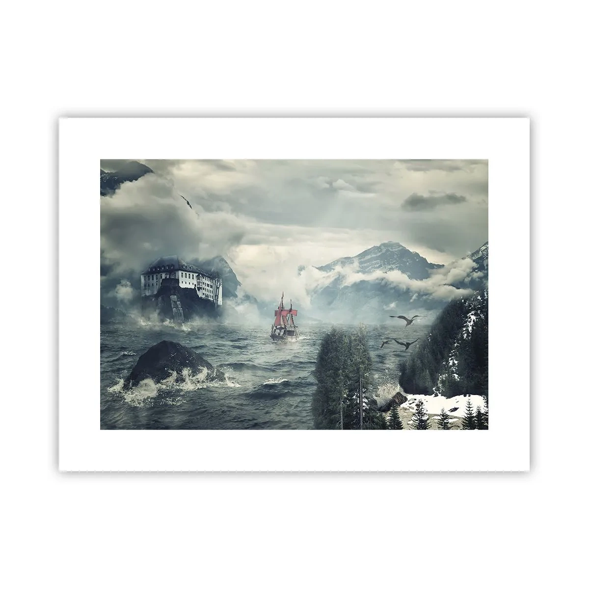 Plagát - V kúzelných vodách - 40x30 cm