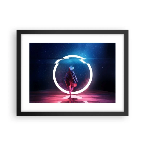 Plagát v čiernom ráme - Medzi svetmi - 40x30 cm