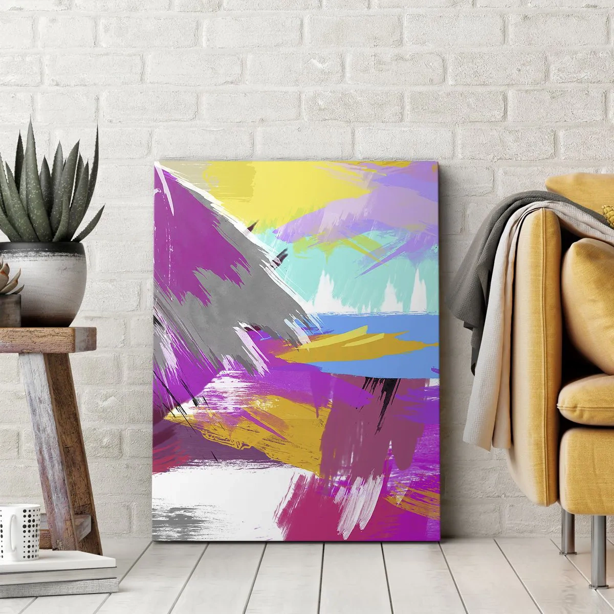 Obraz na plátne - Šmuha, šmuha, sama šmuha - 65x120 cm