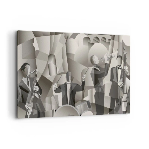 Obraz na plátne - V priestore zvukov - 120x80 cm