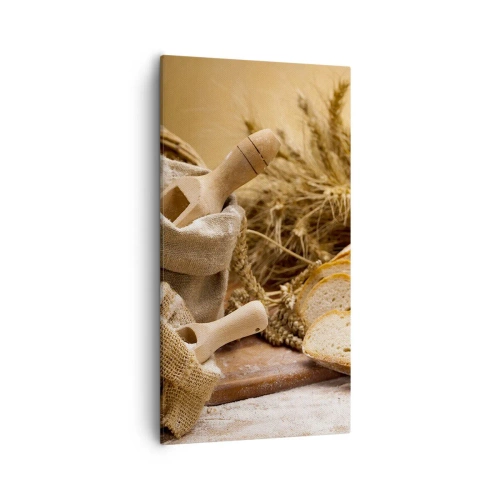 Obraz na plátne - Ako utnúť nožom - 55x100 cm