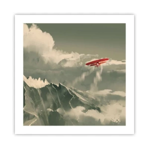 Plagát - Nebojácny priekopník - 50x50 cm