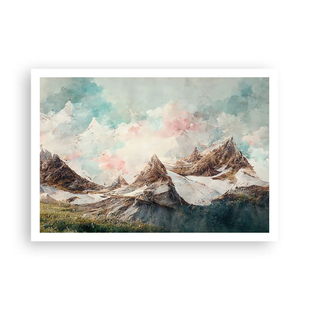 Plagát - Skalné čepele - 100x70 cm