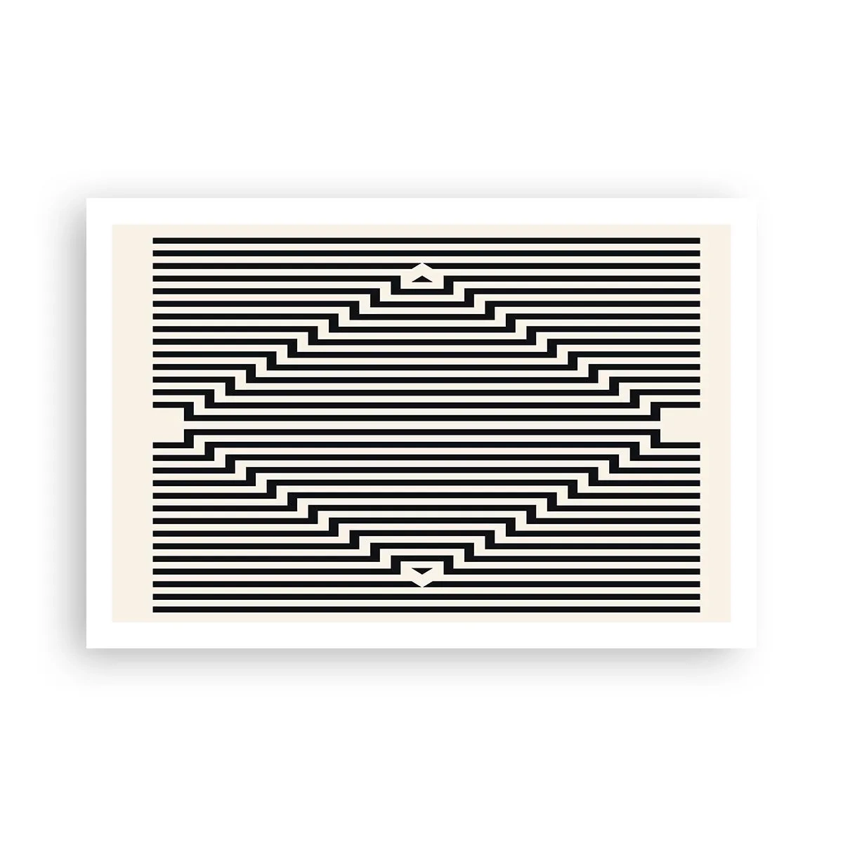 Plagát - Geometrická ilúzia - 91x61 cm
