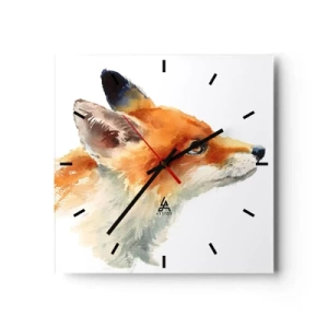 Nástenné hodiny - Opatrnosti nie je nikdy dosť - 30x30 cm