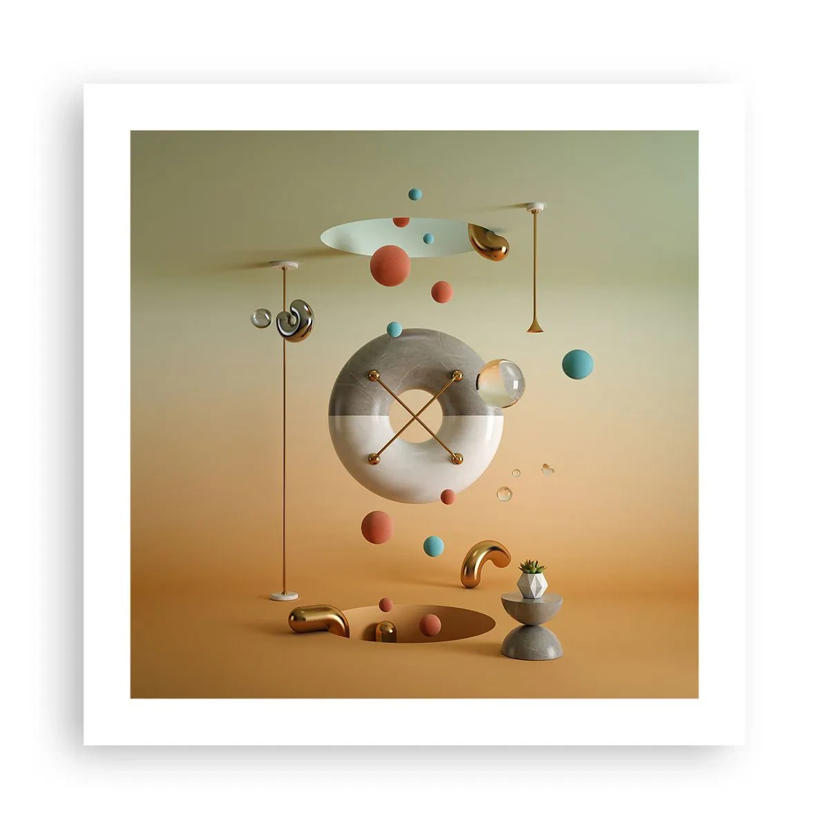 Plagát - Všetko je možné - 50x50 cm