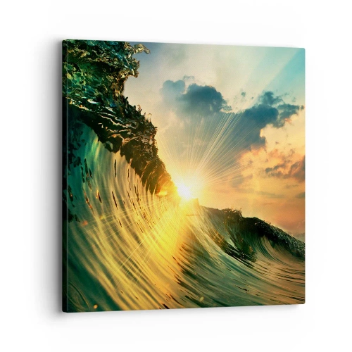 Obraz na plátne - Surfer, kde si? - 30x30 cm