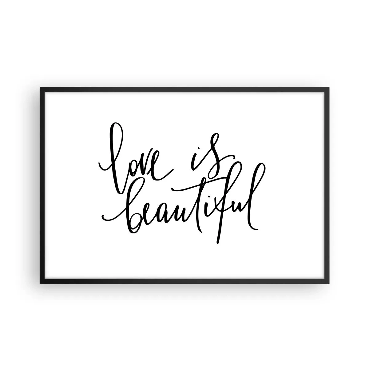 Plagát v čiernom ráme - Prečítaj a zopakuj - 91x61 cm