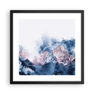 Plagát v čiernom ráme - To sú vrcholy! - 40x40 cm
