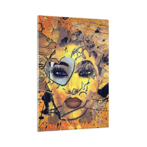 Obraz na skle - Slnečná krása - 80x120 cm