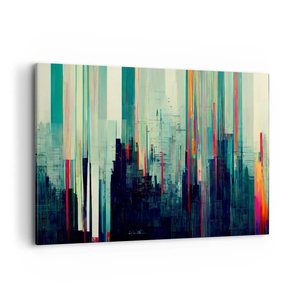 Obraz na plátne - Futuristické mesto - 100x70 cm
