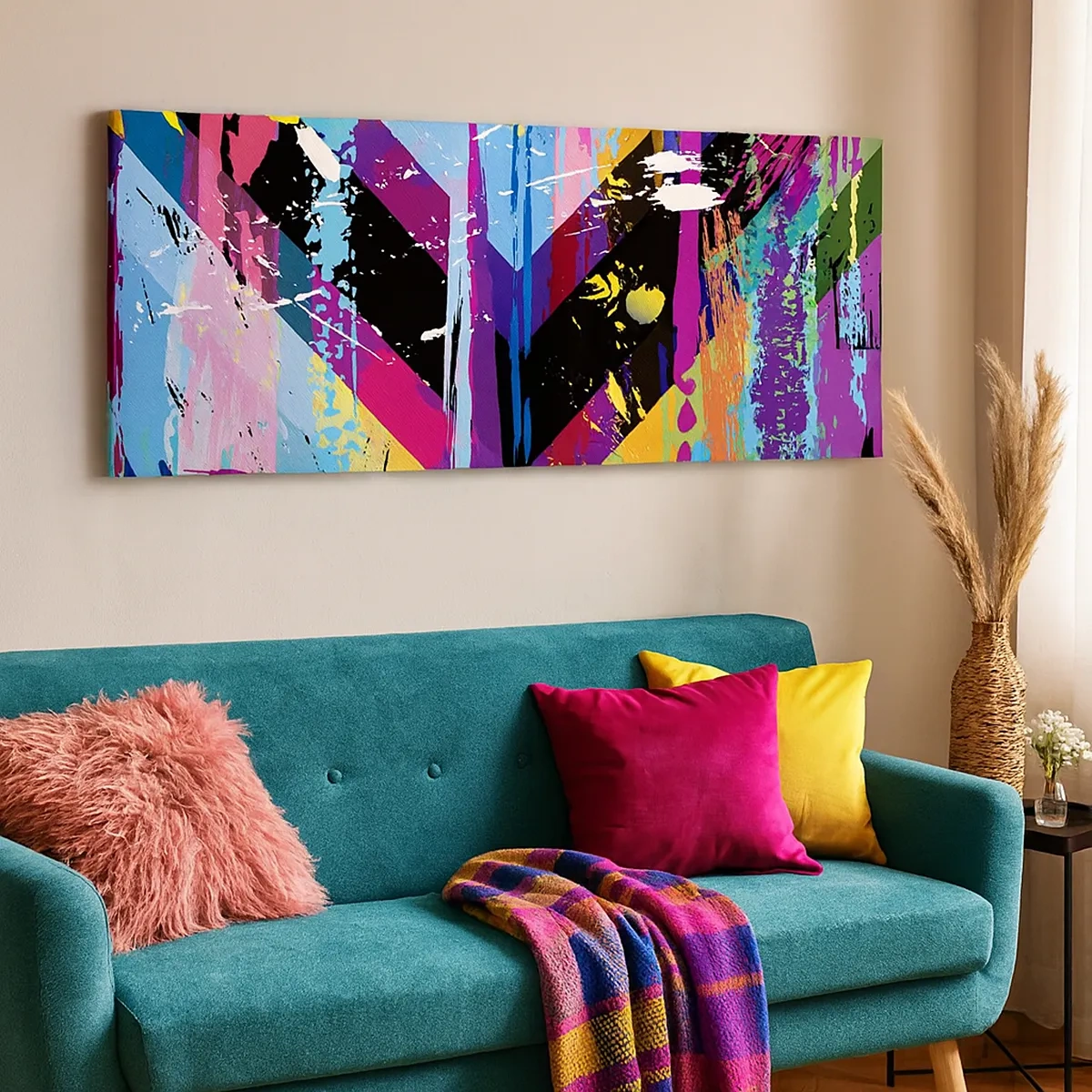 Obraz na plátne - Zhora nadol - 30x30 cm