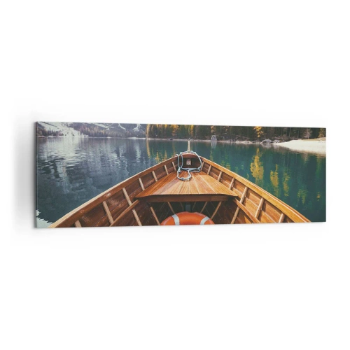 Obraz na plátne - Horská túra - 160x50 cm