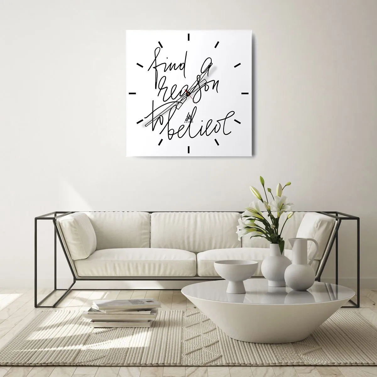 Nástenné hodiny - Je to možné - 40x40 cm