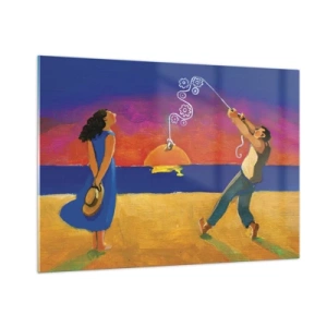 Obraz na skle - Viac ako hviezda z neba - 100x70 cm