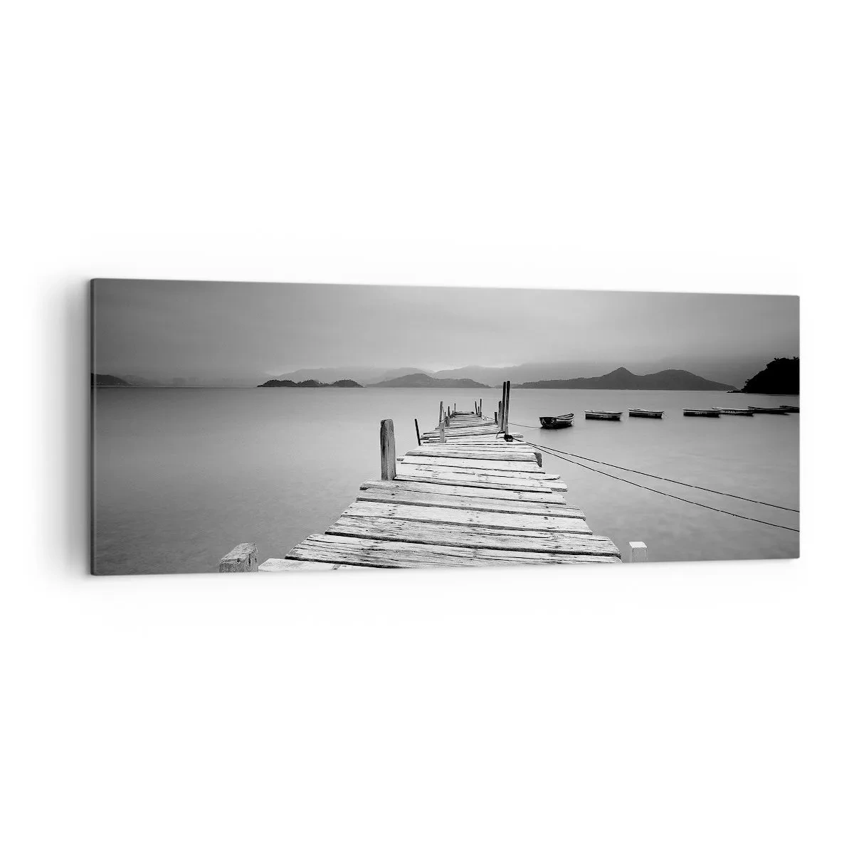 Obraz na plátne - Za horami, za morom  - 140x50 cm