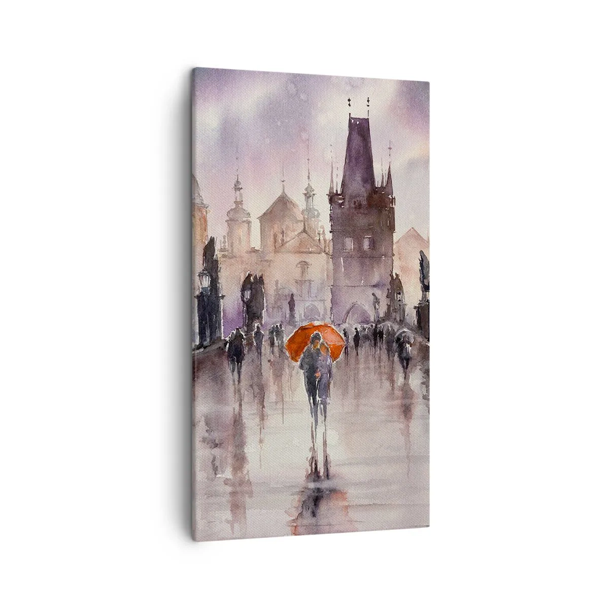 Obraz na plátne - Ľudia sa nemenia - 45x80 cm