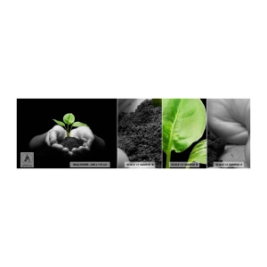 Vzorka samolepiacej fototapety Deluxe Sticker - Milujem prírodu, chránim ju - Príroda, Život, Rastlina - 100x30 cm