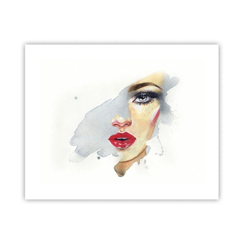 Plagát - Odraz v kvapke vody - 50x40 cm