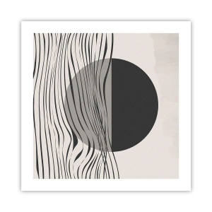 Plagát - Polovičná kompozícia - 50x50 cm