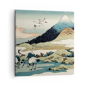 Obraz na plátne - V japonskom duchu - 60x60 cm