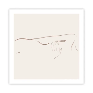 Plagát - Tvar túžby - 60x60 cm