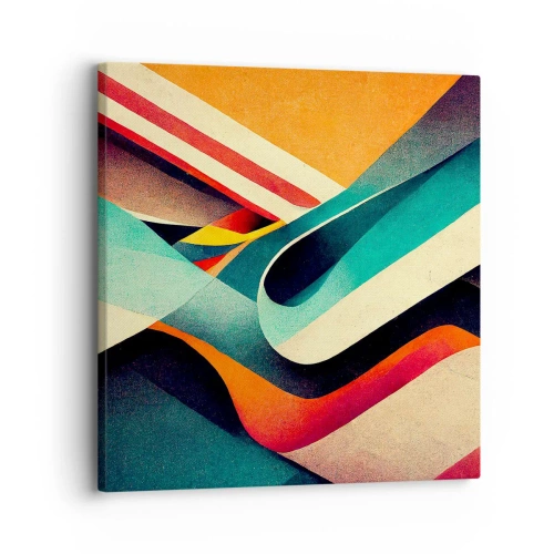 Obraz na plátne - Intenzívna kompozícia - 30x30 cm