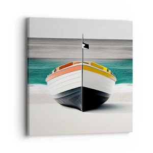 Obraz na plátne - Na správnom mieste - 40x40 cm