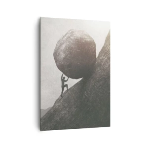 Obraz na plátne - Verím, proti všetkej nádeji - 70x100 cm