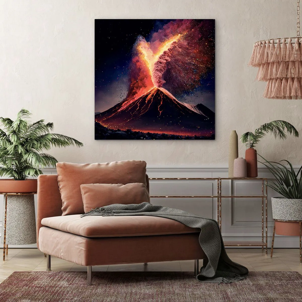 Obraz na plátne - Krása a hrôza - 70x70 cm