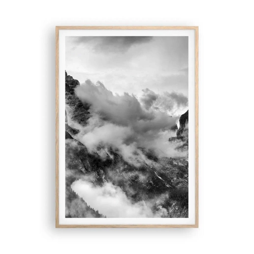 Plagát v ráme zo svetlého duba - Krásne a kruté - 70x100 cm