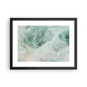 Plagát v čiernom ráme - Vznešený chlad kameňa - 40x30 cm