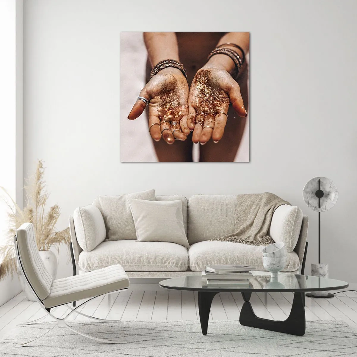 Obraz na skle - Darček pre teba - 70x70 cm