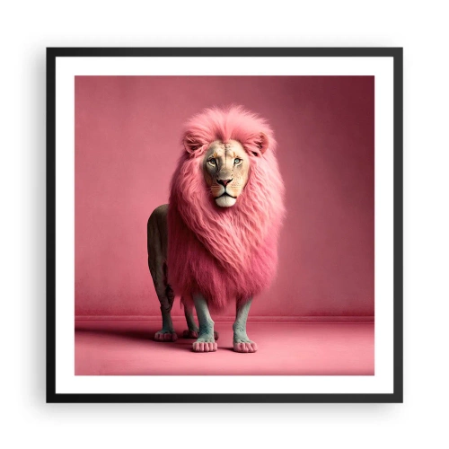 Plagát v čiernom ráme - A už sa nebojíš - 60x60 cm