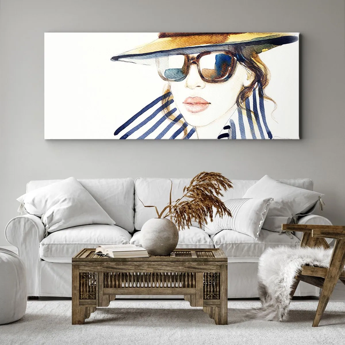 Obraz na plátne - Florida víta! - 90x30 cm